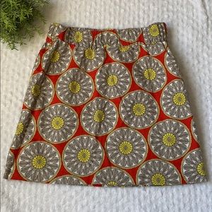 Banana Republic Factory Graphic Print Skirt size s